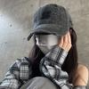 Retro Hole Baseball Cap Women's Spring and Summer New Washed Versatile Cap Showing Face Small Hat Trend