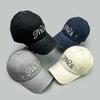Spring And Summer Hole Design Embroidered Nice Letter Baseball Cap Men'S And Women'S Sunshade Retro Personalized Cap