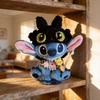 Stitch And Toothless Plush Toy With Knit Craft For Gift Giving
