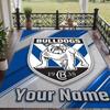 Custom Text Printed Rug Canterbury-Bankstown Bulldogs Non Slip Floor Carpet For Home Room Decor