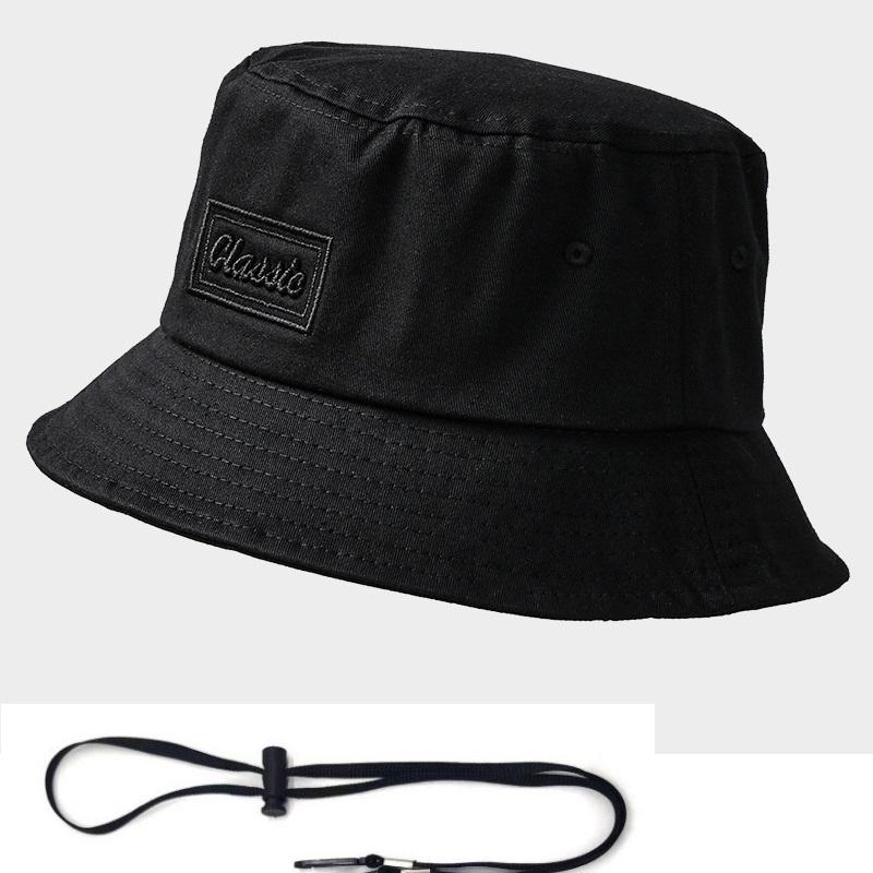 Bawełniane Kapelusze Przeciwsłoneczne Stonewashed dla Mężczyzn Kobiet z Szerokim Rondem Kapelusz Wędkarski Letni Kapelusz Bucket Outdoor Safari Kapelusz Boonie