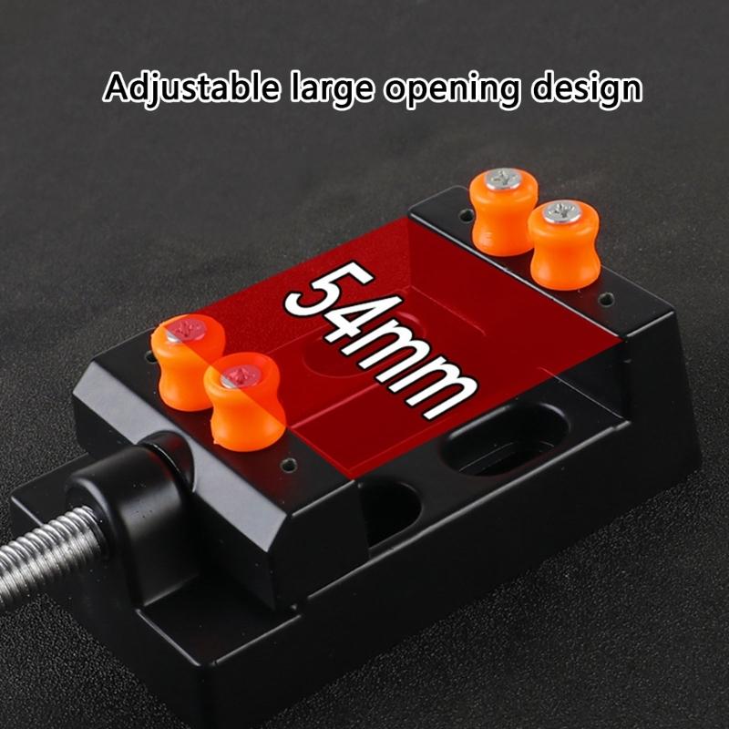 Mini Small Vise Small Clamp Table Vise Household Heavy Duty Flat Nose Pliers Tool Small Fixture Workshop Equipment