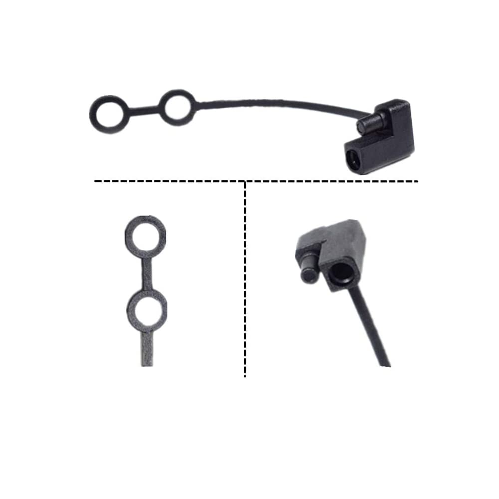 Itisyou Harness Cover, Plastic SAE Harness Extension Cable, PVC Waterproof Cover, AE Waterproof Cover, SAE Dustproof Cover, Pack of 5