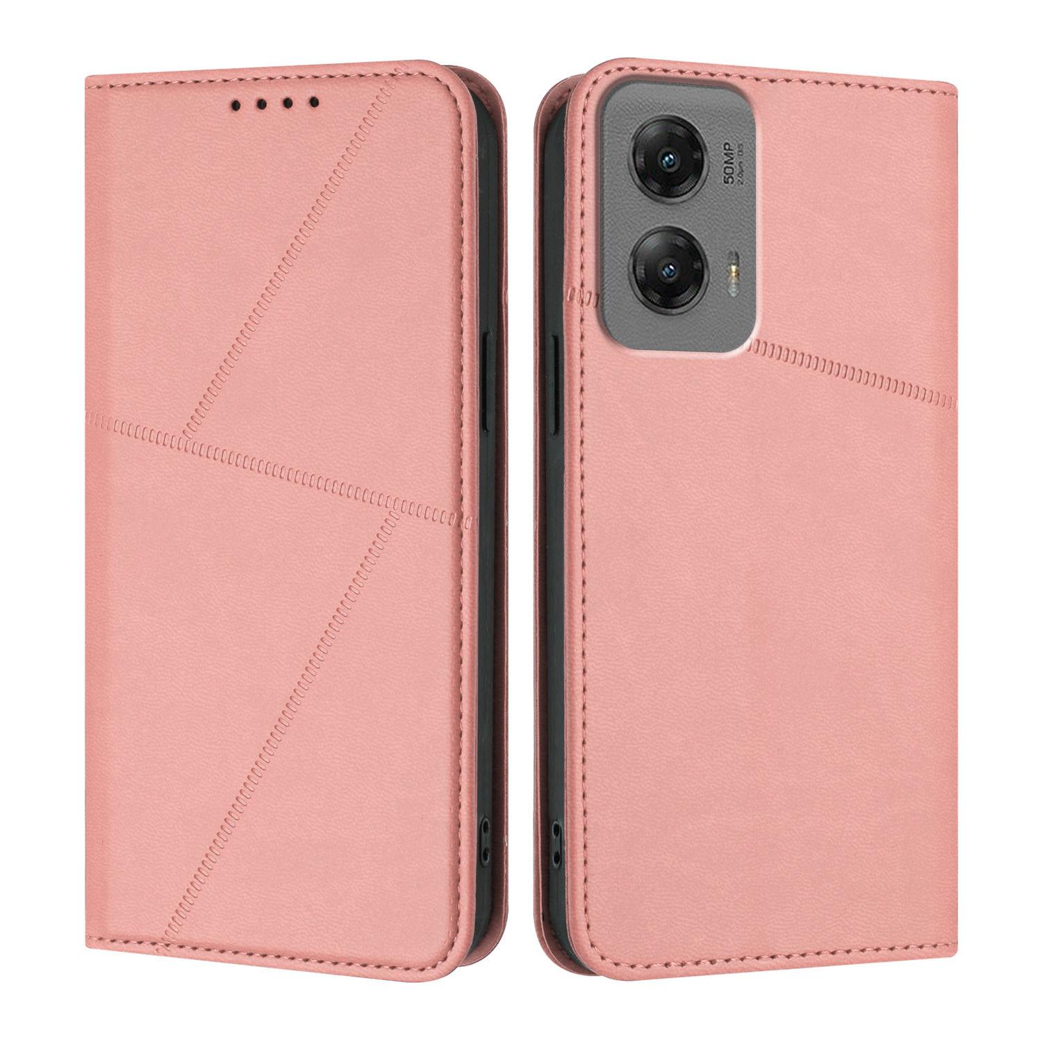 

Для Motorola Moto G Stylus 5G (2024) Чохол-гаманець Магнітна застібка Шкіряний відкидний чохол для телефону з підставкою G