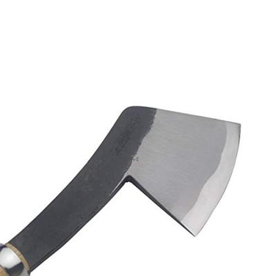 Fire Hatchet Blank Hoof Cutter with Wooden for Cutting Cow Handmade by Craftsmen "Gokujo", Steel, Handle, Nails,