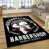 Fashion Barber Shop Series Carpet Hallway Cloakroom Coffee Table Rug Bedroom Home Floor Mat Washable Living Room Decoration
