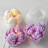 Silicone Moulds Peony Flower Candle Molds Ornament Molds Epoxy Resin Molds Plasters Molds for Candle Making