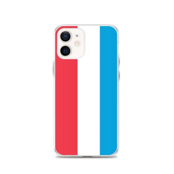 Coque Télephone Drapeau Luxembourg - iPhone 12