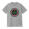 Pretty cute aka vote tee  Womens T Shirt White Medium vintage Washed Versatile Comfortable Unisex Casual Soft