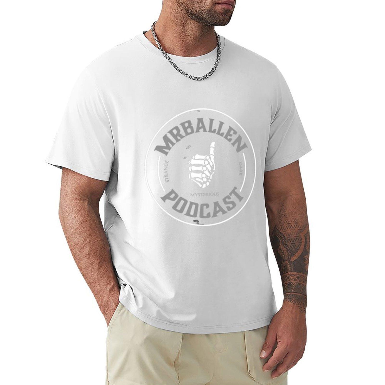 Mrballen Tshirt Work Casual Loose Fit Tshirt S
