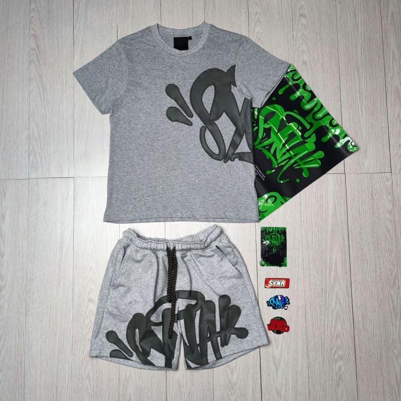 Set Felpa con Cappuccio e Pantaloni Syna World Streetwear di Alta Qualità Vestibilità Larga Foderato in Pile Outfit Invernale per Adolescenti e Giovani Adulti