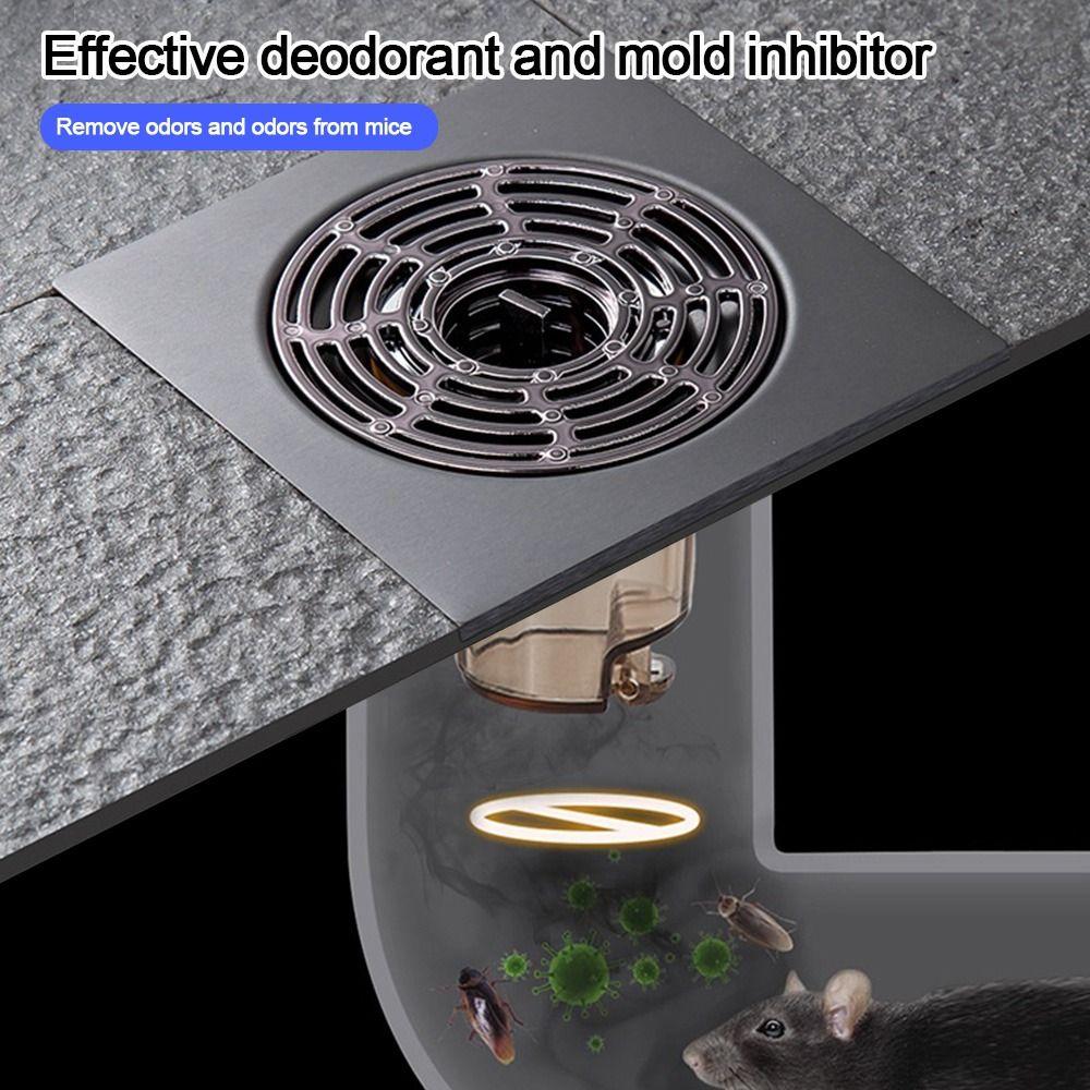 Seal Stopper Drain Cover Square Basin Drain Filter  Old Floor Drains Remodeling Accessory