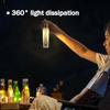 Multi Functional Outdoor LED Dual Light Camping Light, Rechargeable Flashlight, Portable Waterproof Travel Tent Light