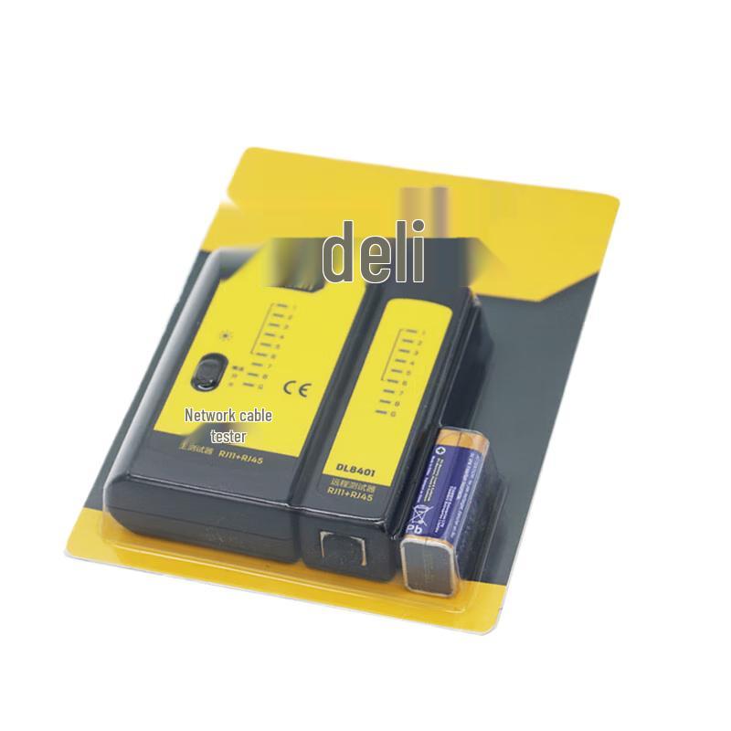

Deli DL8401 Multifunction Cable Tester CN plug (adapter included)