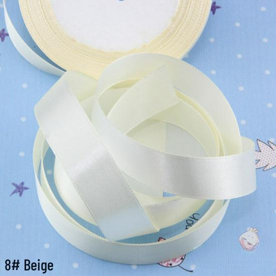 2cm Satin Polyester Ribbon for Gift, Souvenir Packaging, Wedding Cake Decoration, and Binding.