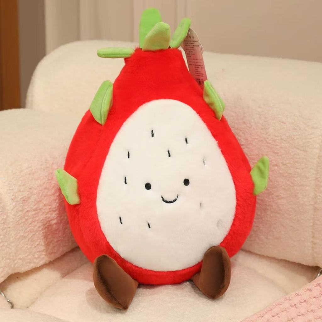 Vegetable Plush Toy Collection For Kids Soft Cotton Filled Cuddle Pillow