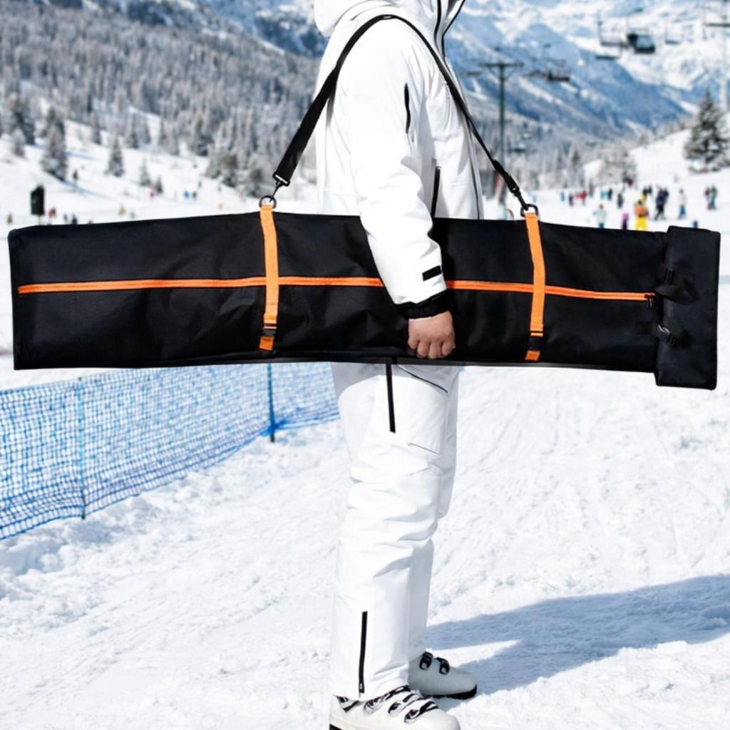 Foldable Ski Storage Bag Compact Waterproof Equipment Portable for Slopes