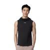 Li Ning Comfortable Simple Sports Casual Hooded Vest Men Vests Black AVSV019-1