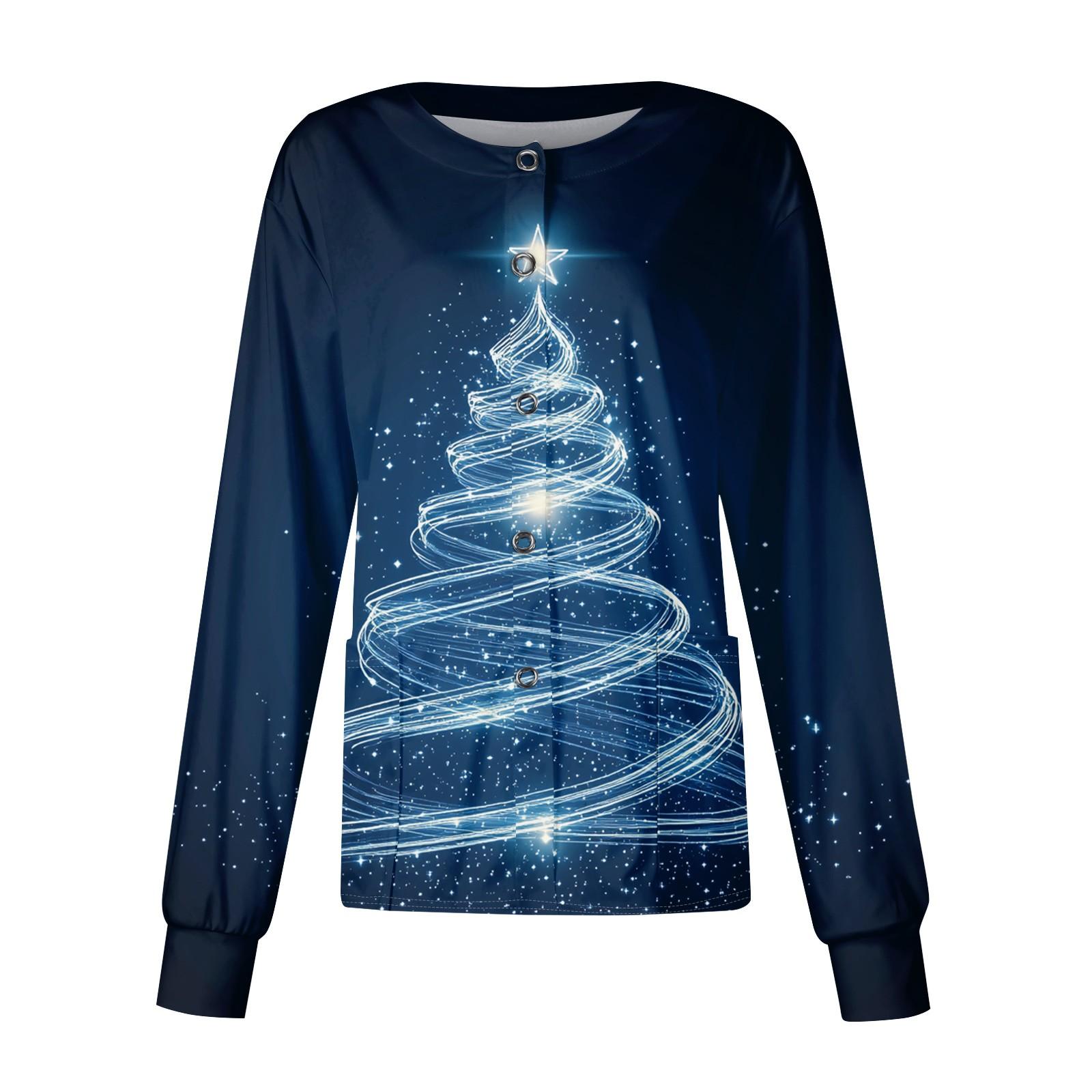 

Женская футболка с цветочным принтом, рукавом три четверти, рождественским принтом, воротником на пуговицах, верхняя часть, нижняя часть рубашки XXXXXL киноварь