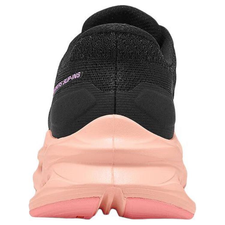 Skechers Slip-Ins Comfortable Versatile Low-Top Running Shoes Women sneakers Black 129403-BKPR