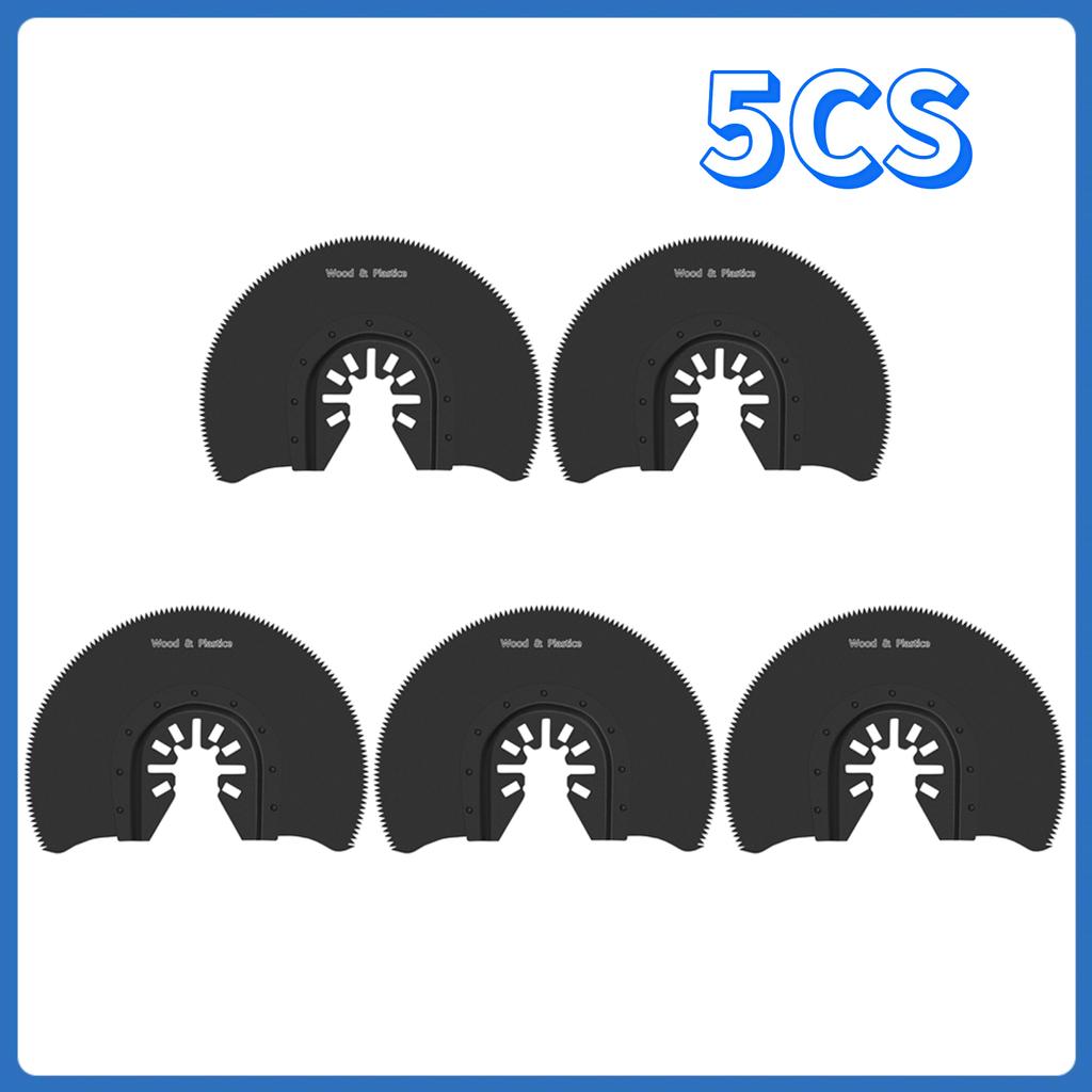 4/56PCS Oscillating Multitool Blade High Carbon Steel Arc Edge Cutting Saw Blade Quick Release Multi Tool Saw Blade For Wood PV