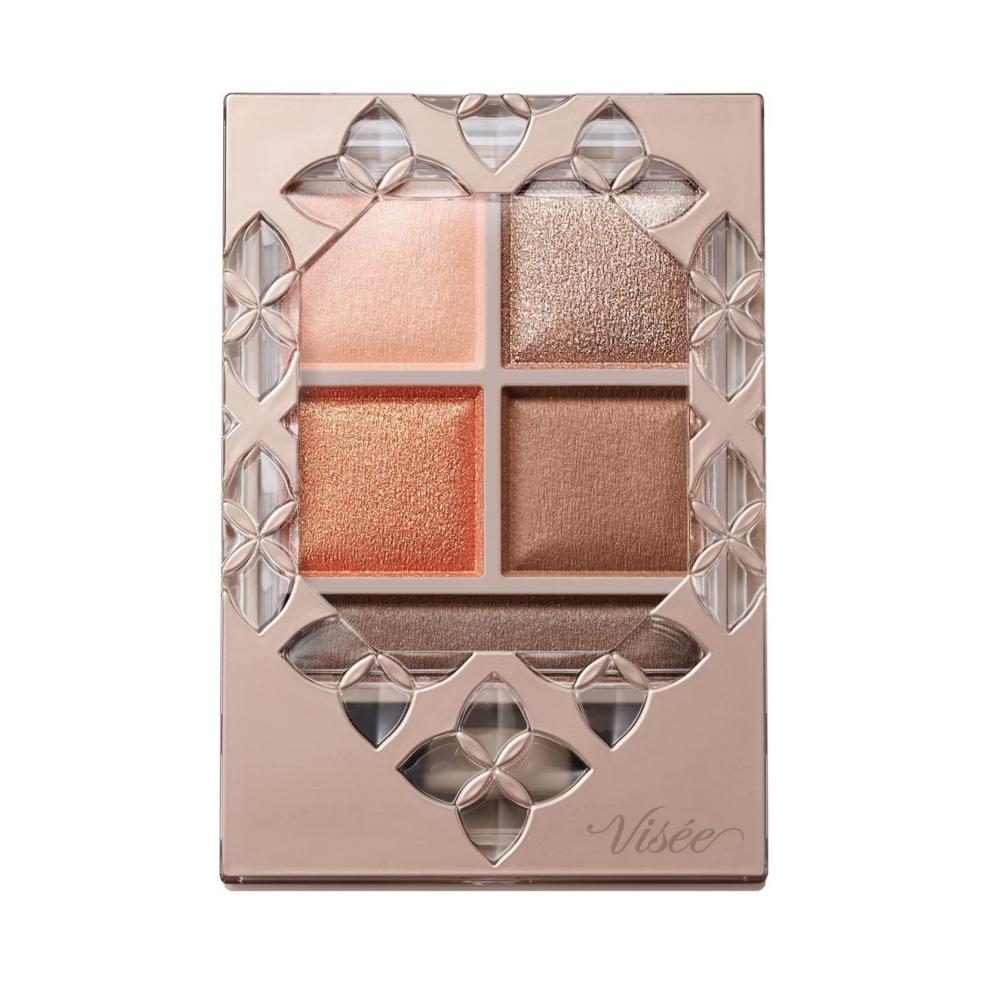 

Палитра теней для век Visse Richet Panorama Design Eye Shadow BR 4 Orange Brown
