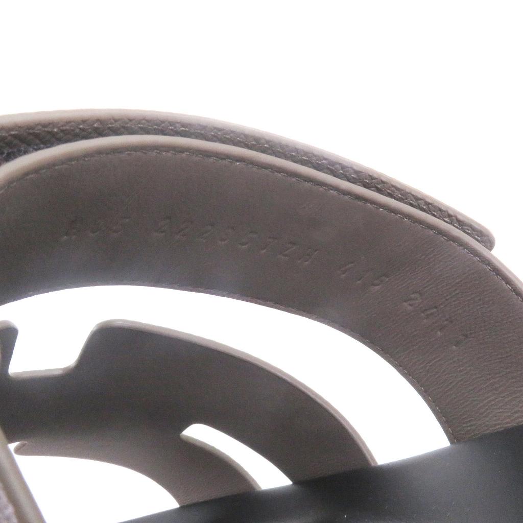 Makellose HERMES Sandalen Shipre H Logo Design Duschsandalen Slides Etope Epsom Gebraucht