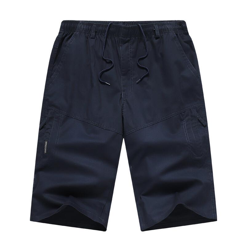 UrbanEdge Herenmode Puur Katoen Straight-Leg Shorts - Casual, Veelzijdige Zomerkleding 2XL