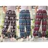 Elephant Pants Long Adjustable Elastic High Waistband Strap Jumper  Unisex Man Women Print Thailand Casual Streetwear Beach Bohemian Retro Vintage