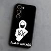 Welt Hit DJ Alan Walker Handyhülle Für Samsung S25 S24 FE S23 S22 S21 Plus S20 Ultra Note20Ultra Schwarz Weiche Hülle