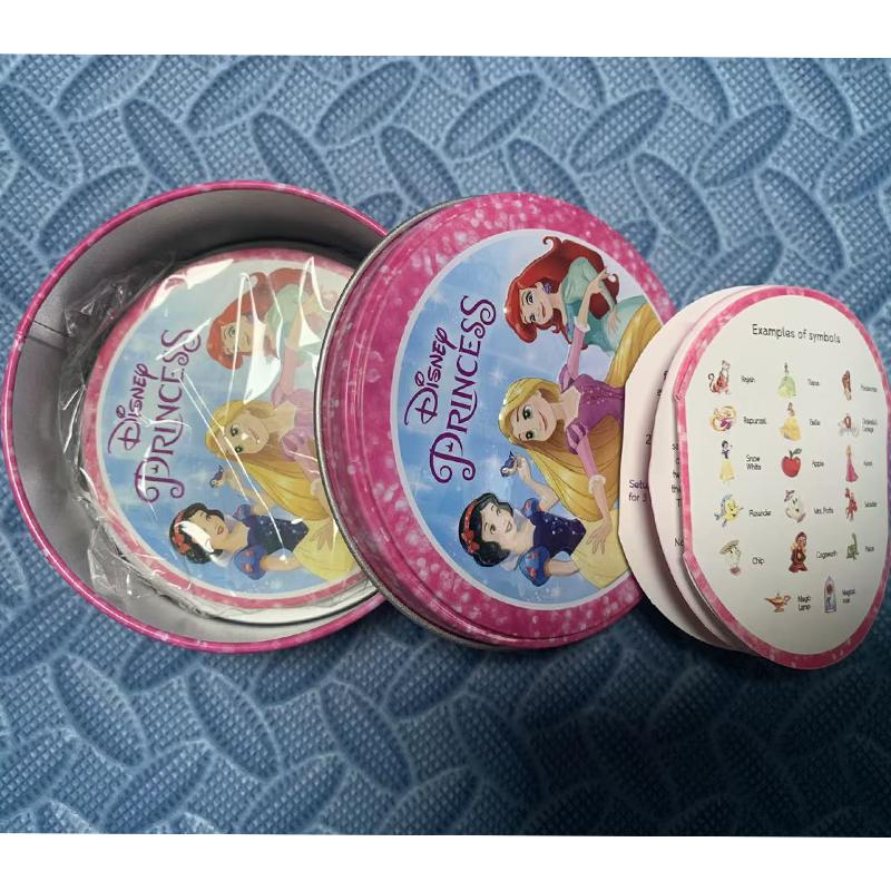 Frozen Card Board Game Princess Toys Iron Box Family Funny Party Holidays Camping Tool Sports Christmas Halloween Gifts