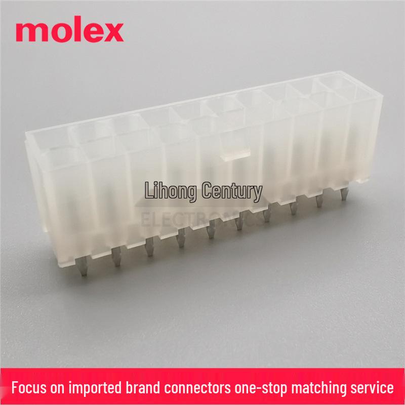 Molex 3928-1203 Mini-Fit Socket, 20-Pin, 4.20mm Pitch