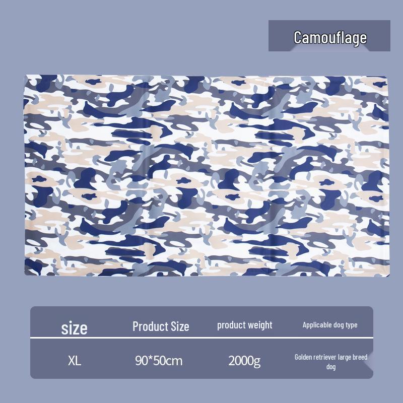 Letnia Żelowa Mata Chłodząca dla Zwierząt: Odporna na zarysowania, powiększona mata chłodząca dla kotów.