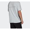 Adidas Originals T Shirts Men's White Crew Neck Moderate Straight Fit FM2286