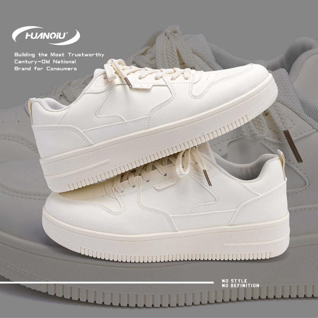 Globale Schuhe mit Höhenabsatz Herren ZHQ5695 Frühling vielseitiger Trend Plateau Freizeitschuhe beliebte Schuhe mit Höhenabsatz weiße Schuhe