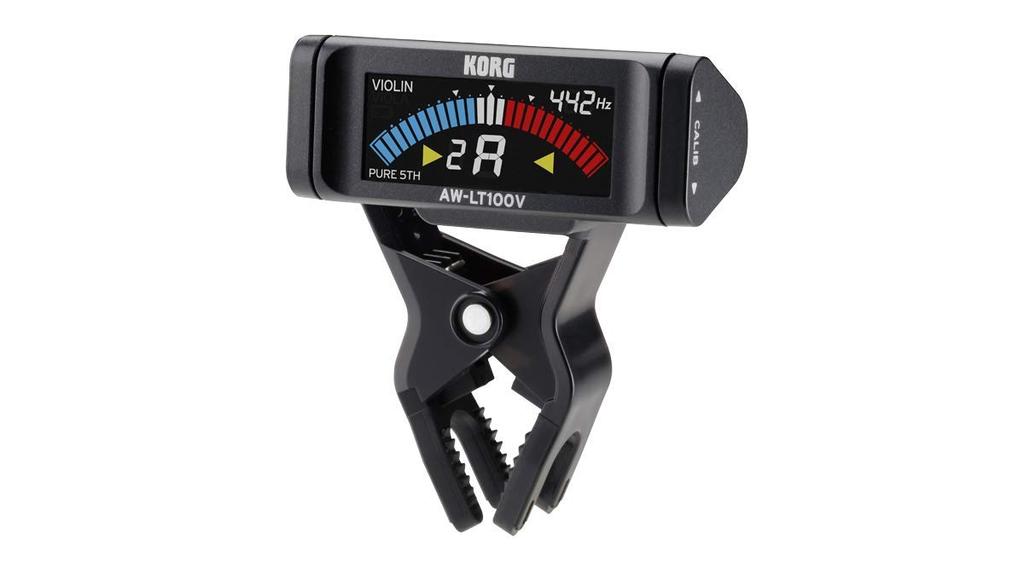 KORG - Clip-on Tuners for ViolinViola AW-LT100V (Set of 10)