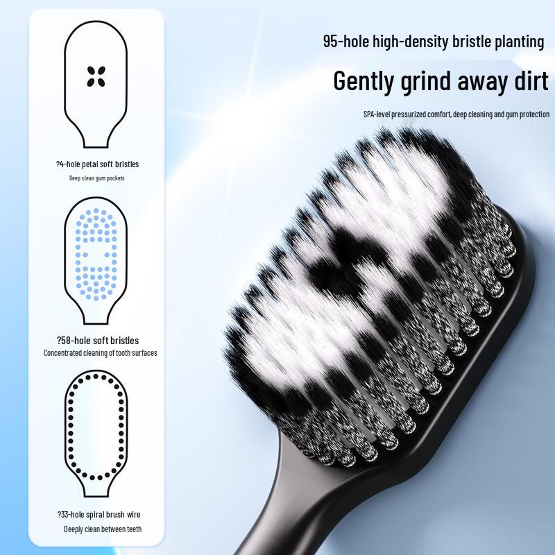 ShuBei Antibacterial Soft Bristle Toothbrush (2-Pack)