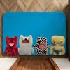Toy F-Fuggler Floor Mat Soft Flannel Entrance Door Mat Non Slip Absorbent Bathroom Bedroom Floor Rug