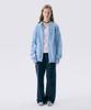 Junejune Space Vol11.Boxy Hood Zip-Up_Skyblu