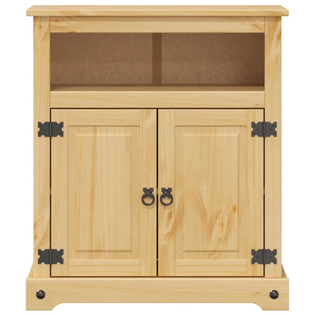 Vidaxl Szafka Łazienkowa Corona, 70X33X80 Cm, Lite Drewno Sosnowe