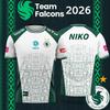 TEAM Falcons E-sportlagströja Herr och Dam Sommar Casual Kortärmad för Spelentusiaster
