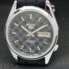 REFURBISHED JAPAN MADE SEIKO 5 AUTOMATIC MENS WATCH BLACK DIAL CUSTOM a440112-2 QV90-a440112