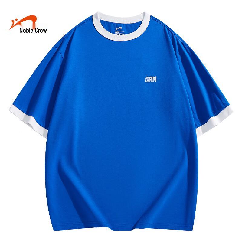 Guirenniao Unisex Cotton Round Neck Short Sleeve T-Shirt 2XL