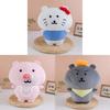 Grey Wolf Hello Kitty Pig Plush Toy Cute Cartoon Stuffed Animal For Kids And Adults