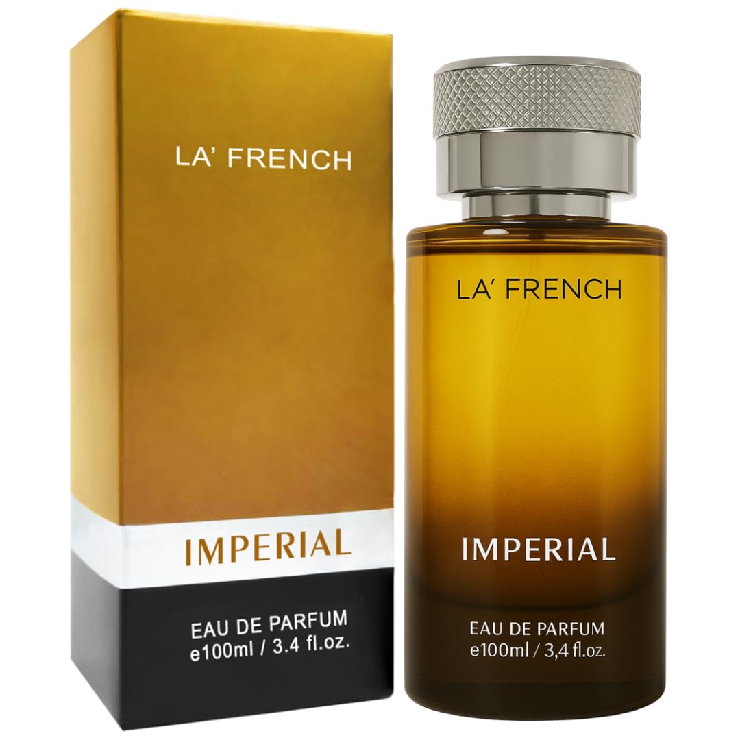 

La French Imperial Парфюмерная вода – 100 мл | Стойкий унисекс парфюм для мужчин и женщин | Роскошный смелый аромат | Идеально подходит для всех случаев | 100 ml