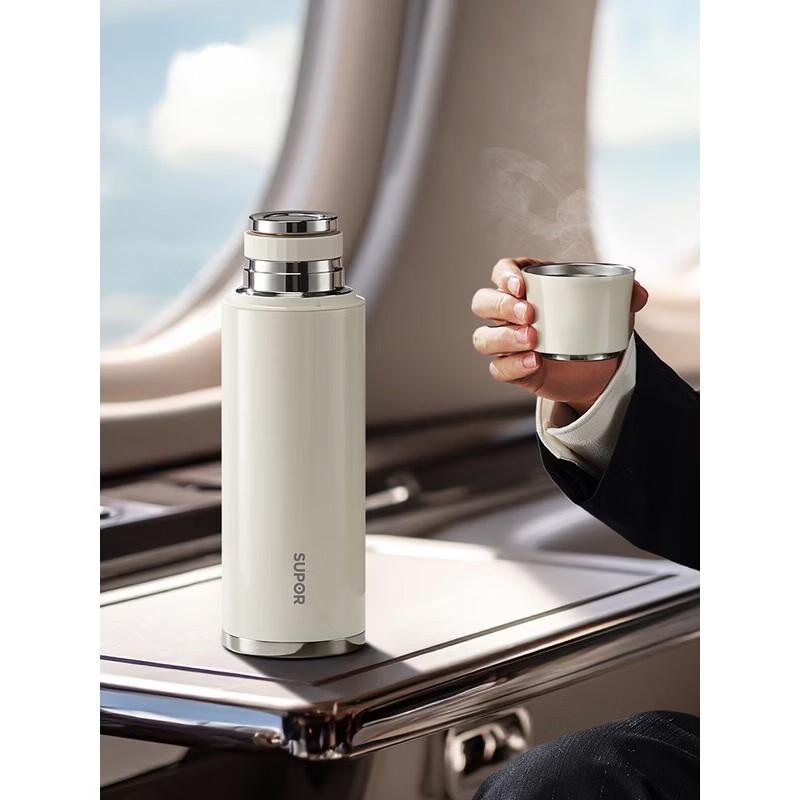 

SUPOR 316L Stainless Steel Insulated Tea Infuser with Magnetic Lid