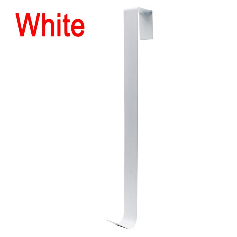 Christmas Front Door Hook 38cm Nail-Free Metal Ornament Long Hook Halloween Single Hook Decorative Garland Door Hanger