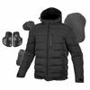 Komine Bike Protective Winter Padding Jacket L Black 07-612 JK-612