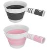 Foldable Water Bucket Foldable Water Spoon Foldable Bathtub Spoon Saving Kitchen and Bathroom Space