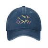 Copy of God is Greater than the Highs and Lows Ups and Downs  Gradient Baseball Cap Sunscreen Hat Unisex Luxury FeUnisex Unisexs